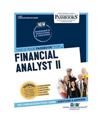 Financial Analyst II [C-4921]: Passbooks Study Guide Volume 4921, National Learn