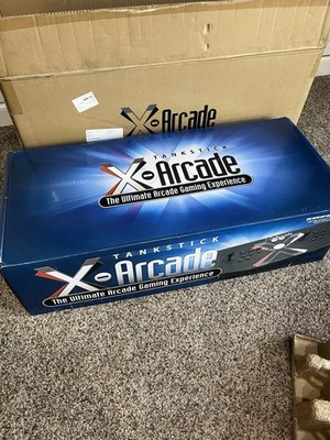 New X-Arcade Tankstick 2-Player Arcade Controller w/ Trackball - USB Powered!