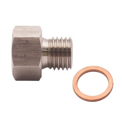 Auto Meter M12 X 1,5 Stecker auf 1/8'' NPT Buchse Adapter Fitting Messing 12mm