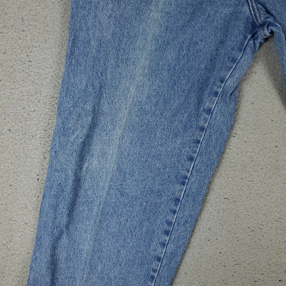 Pantalones de mezclilla retro holgados Giorgio Armani para hombre 38x28 azules vintage EE. UU. Foto 3 de 4