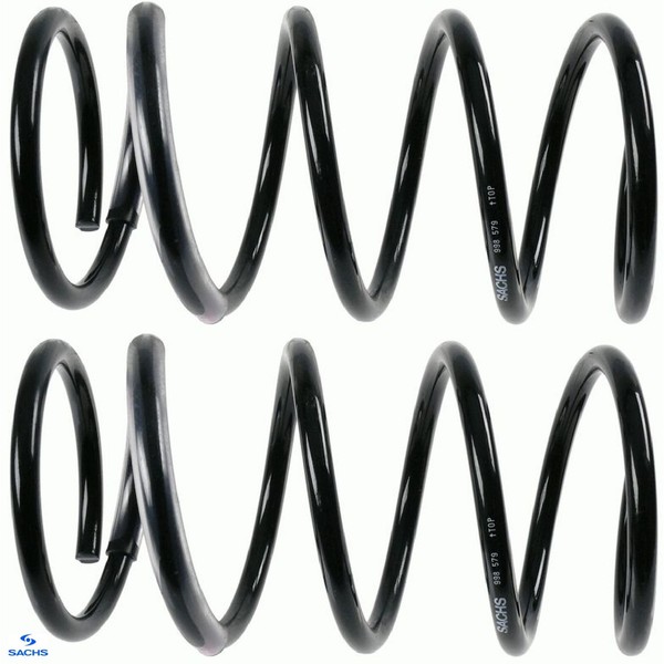 2X Fahrwerksfeder Sachs 998579 2 Federn Satz Federnsatz FüR Hyundai FüR Kia-image