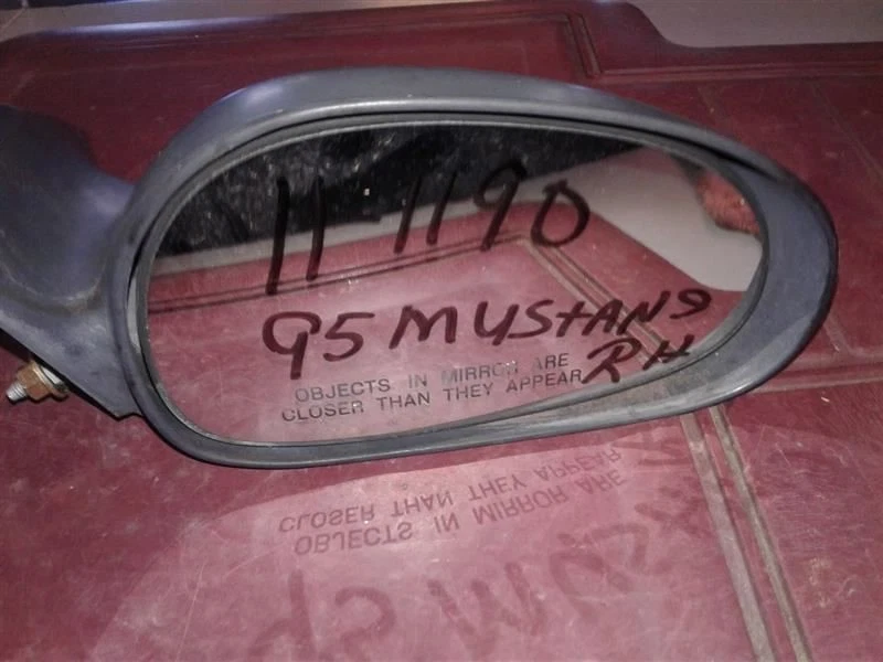 Espejo retrovisor lateral derecho pasajero eléctrico compatible con 94-95 Mustang 244847 Foto 2 de 3