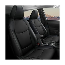 AOMSAZTO Custom Fit for Toyota Corolla Faux Leather Car Seat Covers Full Set ...