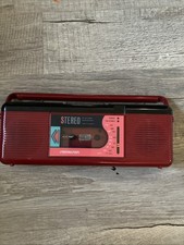 SOUNDESIGN 4611 AM/FM STEREO BOOMBOX CASSETTE PLAYER