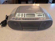 Sony CFD-S01 CD Radio Cassette Player Recorder Boombox Stereo AM FM DigitaL