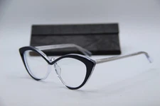 NEW PIERRE EYEWEAR GAIL MC38.CR20 CLEAR BLUE AUTHENTIC FRAMES EYEGLASSES 52-16