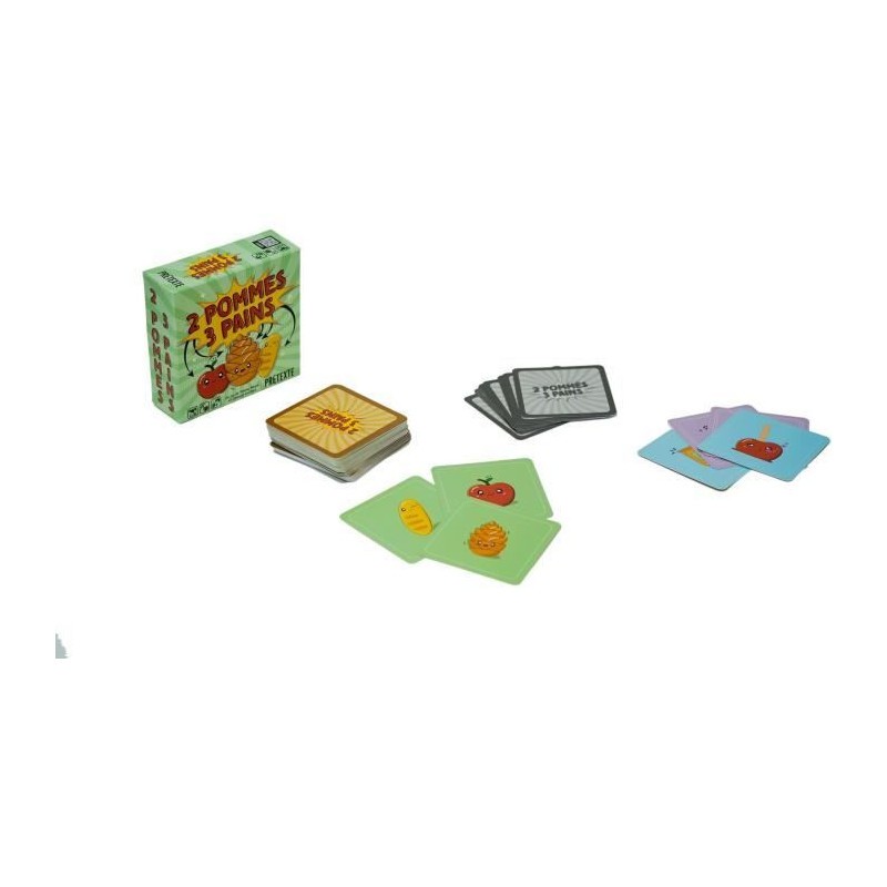 Jeu d'ambiance Prétexte animez vos soirées entre amis avec ce jeu de cartes rigolo