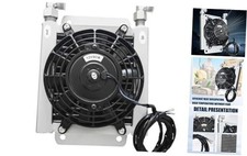 The Radiator with Hydraulic Fan is Suitable for Mini Excavators Ranging from 1