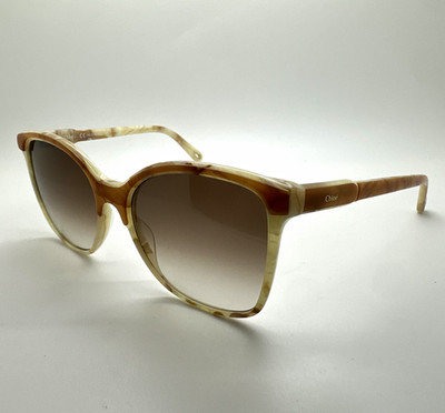 CHLOE CE734S 241 59mm Women s Designer Sunglasses Amber Marble Brown Gradient