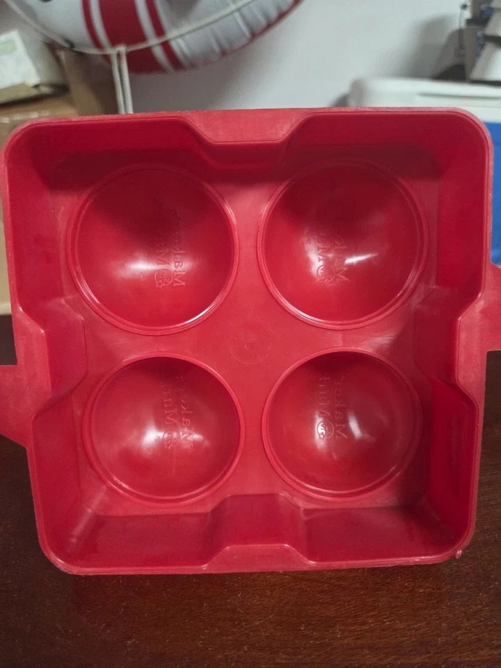 Makers Mark Ice Cube Ball Maker Large Round Silicone Tray Sphere - Image 2 of 4