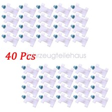 40 x Zierleisten Seitenleiste Clips mit Tülle Für Opel Astra G F70 F35  T98