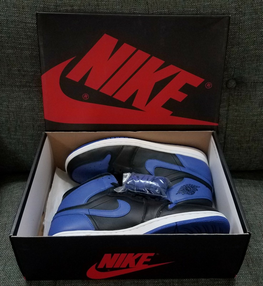 Nike Air Jordan 1 Retro High OG Royal Blue 2013 US Size 10.0