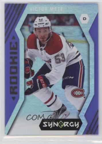 2017-18 Upper Deck Synergy Rookie Purple Victor Mete Tier 2 Rookie #76 Rookie RC - Picture 1 of 3