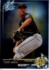 2017 Bowman Chrome Prospects #BCP34 Yeudy Garcia Pirates