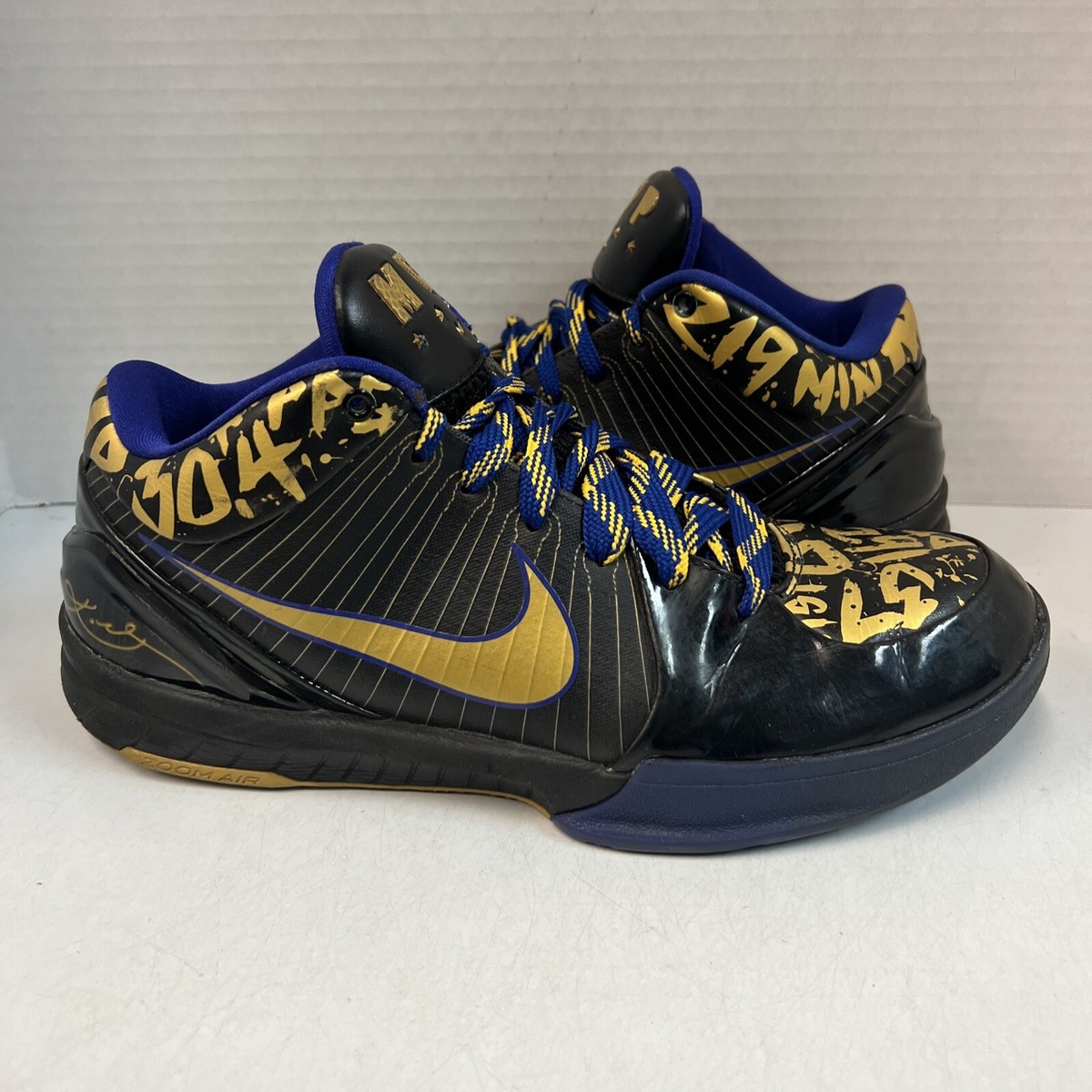 Nike Kobe 4 POP Finals 2009 Size 9.5 Used 354187-001 | eBay Nike Kobe 4 POP Finals 2009 Size 9.5 Used 354187-001 | eBay