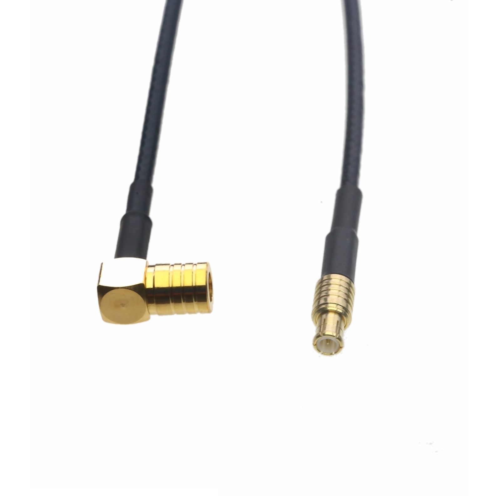 RF Cable MCX plug to SMB female RA RG316 pigtail 6