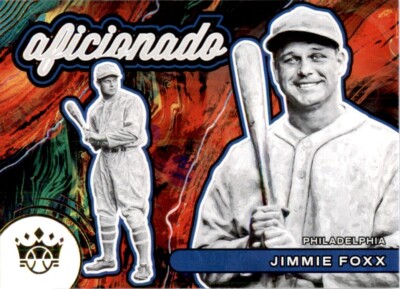 Jimmie Foxx 2022 Panini Diamond Kings Aficionado #A-1 Philadelphia Athletics MLB