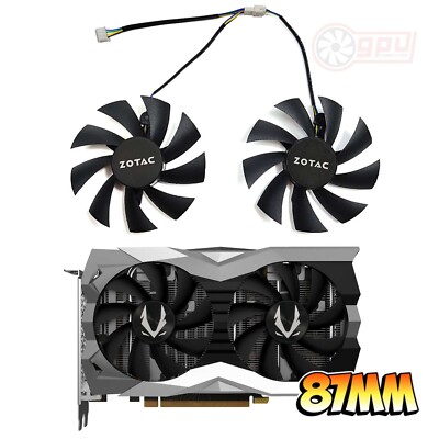 Zotac RTX 2060 2070 GTX 1660 1660 Ti SUPER Mini Ersatz GPU Lüfter