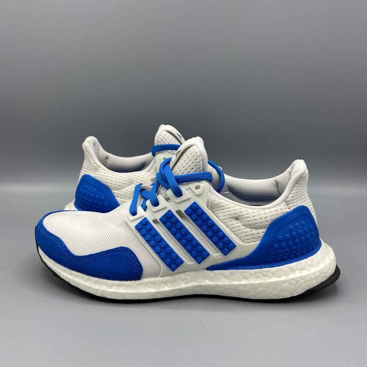 Adidas UltraBoost X Lego Blue White Running Shoes Gym Trainers UK