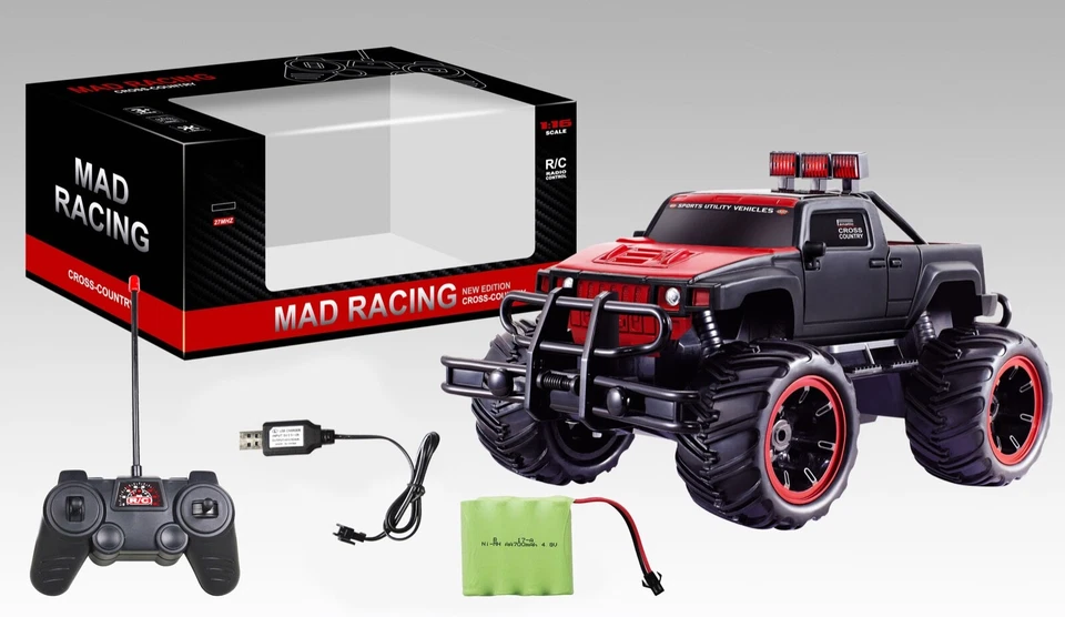 RC Ferngesteuertes Auto Pick Up Monster Truck Monstertruck Offroad Fernbedienung - Bild 2 von 4