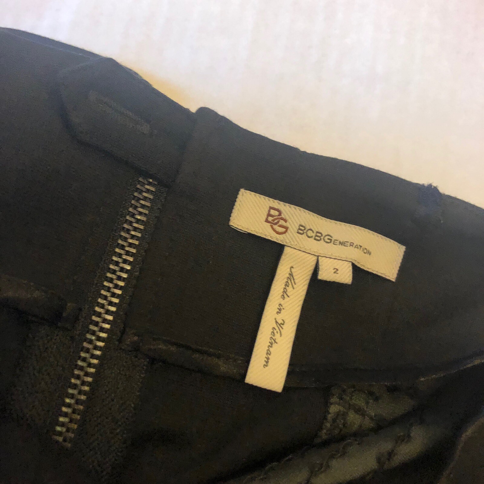 BCBGeneration Black Gray Strapless Sweetheart Bod… - image 7