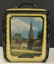 Vintage English Tin by Edward Sharp & Sons Ltd. of Maidstone, Kent, Used.
