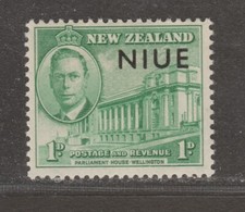 1946 NIUE 1d Green MH SG 98