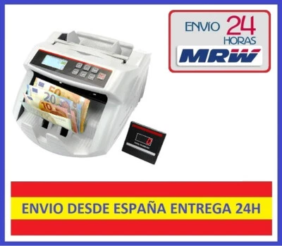 Contador de Billetes con Detector de Billetes Falsos
