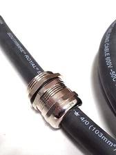 Firewall Grommet Bushing 4/0 -10 Gauge 0 GAUGE CAR AUDIO FIRE WALL BUSHING BRASS