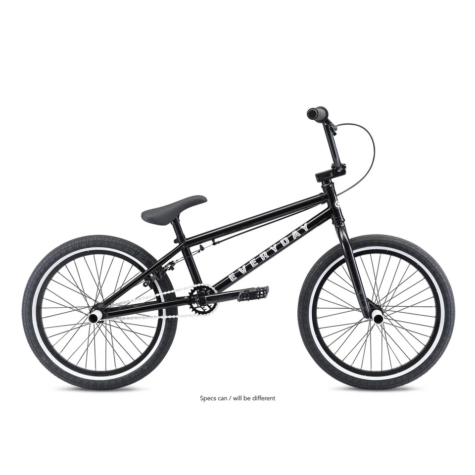 20" BMX Freestyle Bike SE Bikes Everyday 140-165cm Kinder Jugend Fahrrad black - Bild 2 von 3