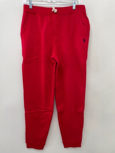 Polo Ralph Lauren Kids XL (18-20) Core Replen Fleece Joggers Sweatpants Red - Picture 1 of 3