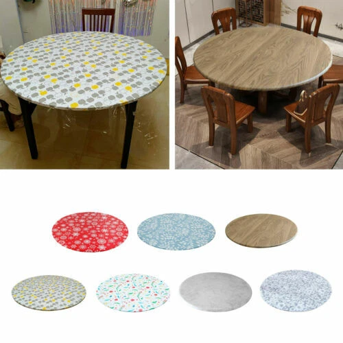 Runde Tischdecken aus PVC