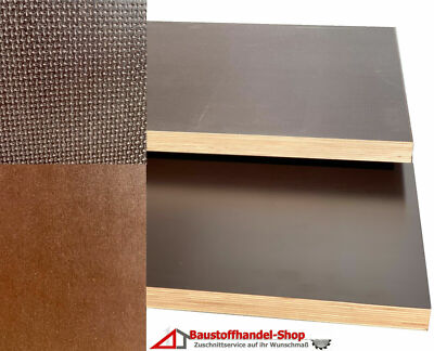 40mm Siebdruckplatte wasserfeste Bodenplatte Sieb/Film 207 m² F/W SONDERMAßE MPX