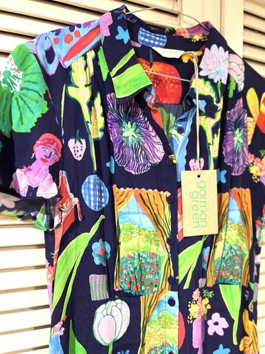 New! Gorgeous & Flattering GORMAN “Scrapbook” Dress * size 10 - Picture 2 of 8