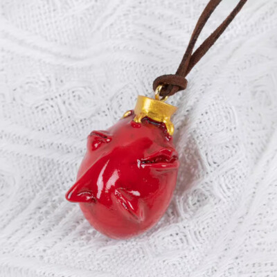 Preek L EGG NECKLACE ネックレス Diamonique x Prince Dimitri Enamel Egg Necklace, 14k Gold