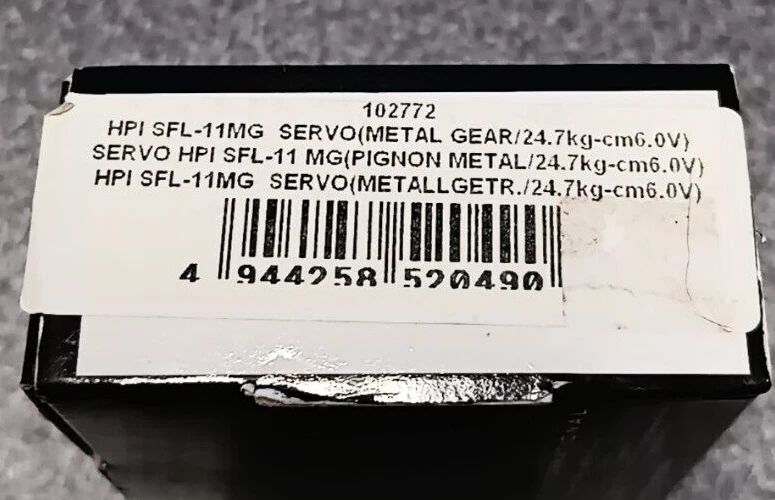 HPI Racing SFL-11MG SERVO (Metal Gear/ 24.7kg-cm 6.0V) 102772 New - Image 2 of 2