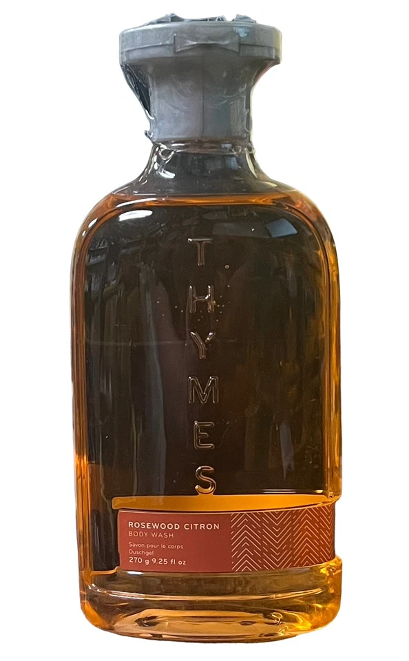 Jabón corporal Thymes Rosewood Citron 9,25 fl oz Foto 2 de 2