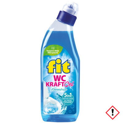 Fit WC Kraft Gel 5 in 1 Meeresbrise mit lang anhaltender Frische 750ml