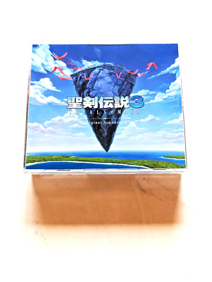 Legend of Mana Seiken Densetsu Original Soundtrack 2-Disc CD Set Squaresoft RPG