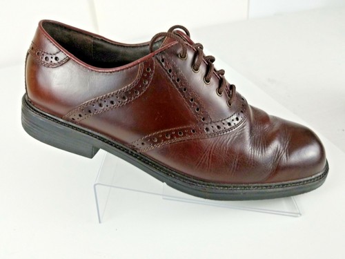 Nunn Bush Mens Saddle Shoes Oxfords Leather Brown Size 10M - Picture 4 of 11