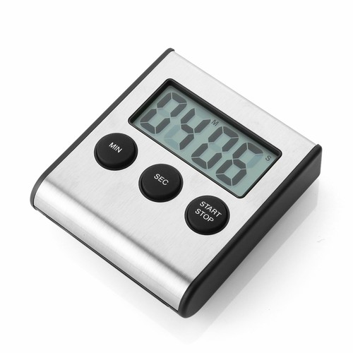 Digital Kurzzeitmesser Stoppuhren Magnetisch Küchentimer Kitchen Egg Timer Küche - Bild 9 von 10