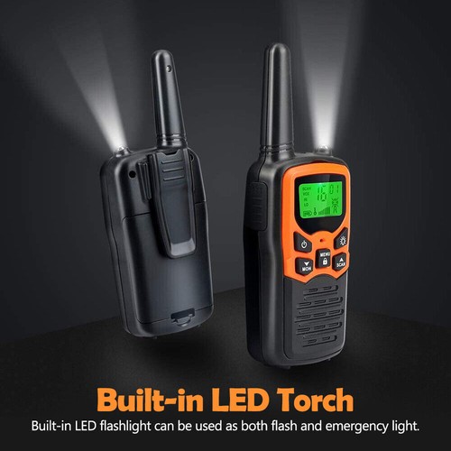 2x Walkie Talkie 10 Km Radiotelefony UHF Radiotelefony ręczne Radiotelefony dwukierunkowe - Zdjęcie 8 z 16