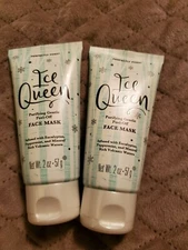 Perfectly Posh Face Mask - Ice Queen. Lot of 2. RARE HTF RETIRED NEW SEALED 
