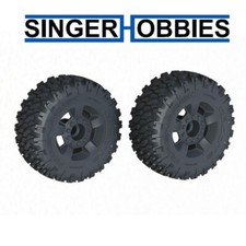 ARRMA ARA-1383 dBoots 'Ragnarok MT' Tire Set Glued, Black 2 : BIG ROCK 223S HH