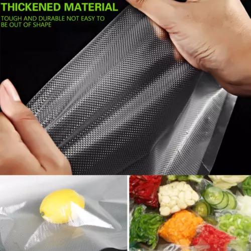 100X Vacuum Sealer Bags Precut Food Storage Saver Heat Seal Cryovac 6 Size NEW - Picture 9 of 24