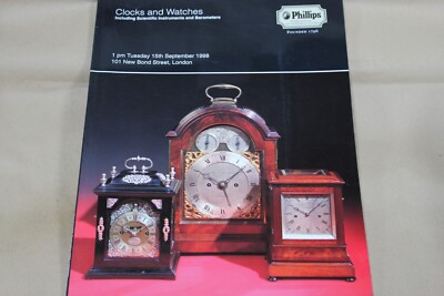 Phillips Clocks, Watches Including Scientific Instruments and Barometers