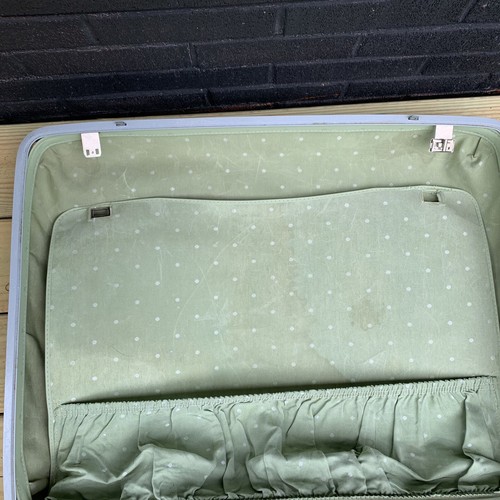 Vintage Avocado Green Luggage 3 piece Set Hard Shell Suitcases WITH KEY - Picture 9 of 14