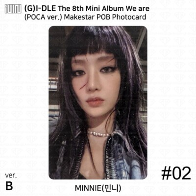 G)I-DLE I-DLE The 8th Mini Album We are Makestar POCAALBUM