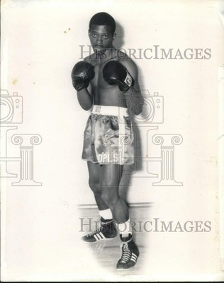 1969 Press Photo Marion Thomas, Boxer, Indiana State &hellip;