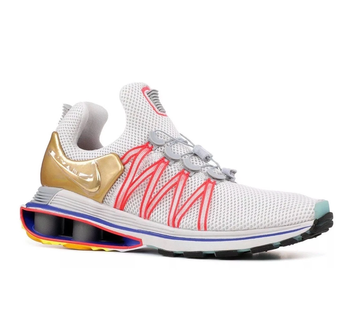Nike shox gravity white sale